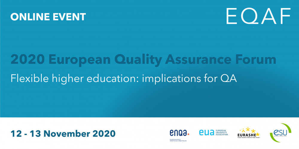 2021 Online European Quality Assurance Forum (EQAF)